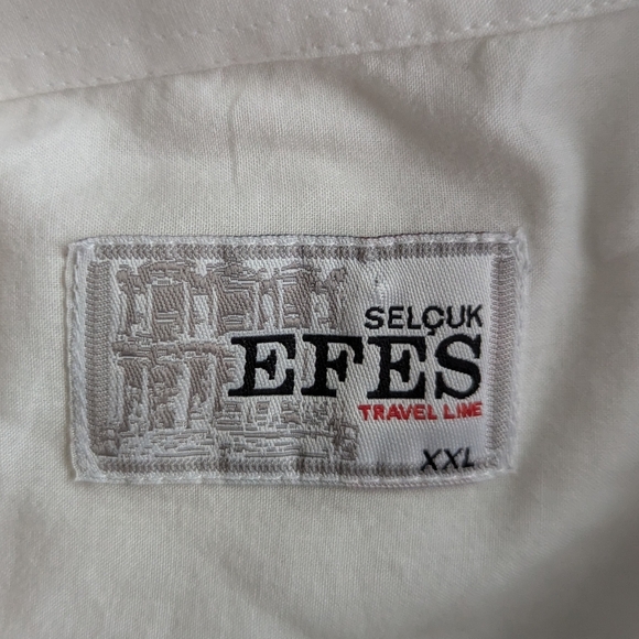 Selcuk Efes Travel Line Men's Button Down Shirt - Picture 3 of 3
